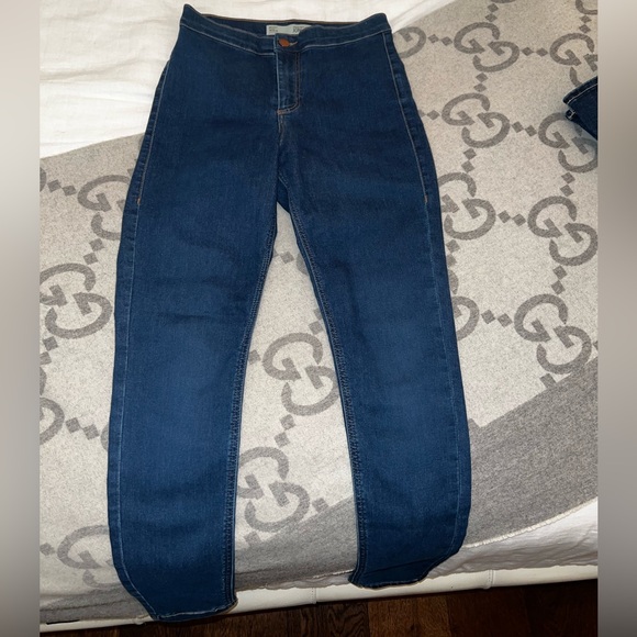 Top shop Joni jeans, size 28, blue - Picture 2 of 4
